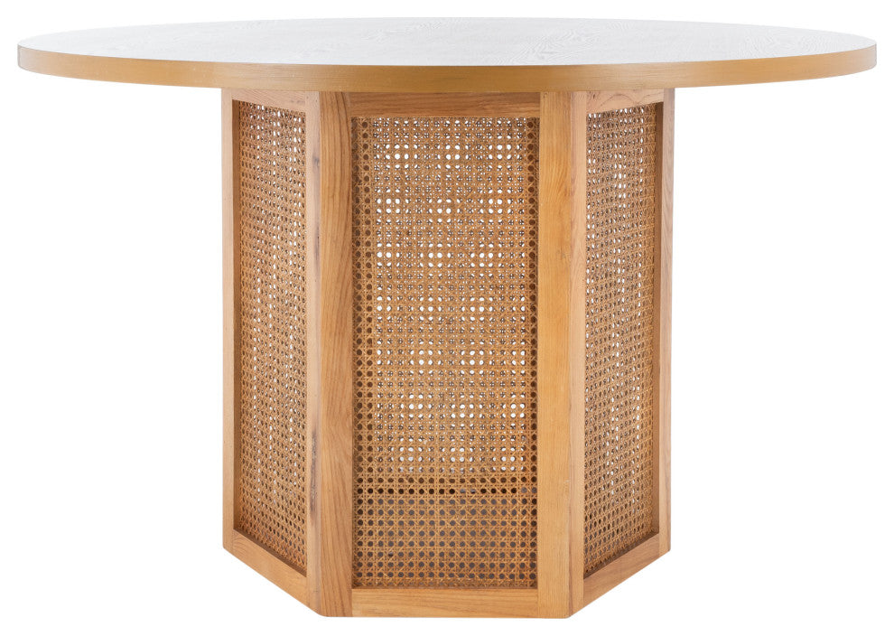 Safavieh Danez Cane Dining Table, Natural