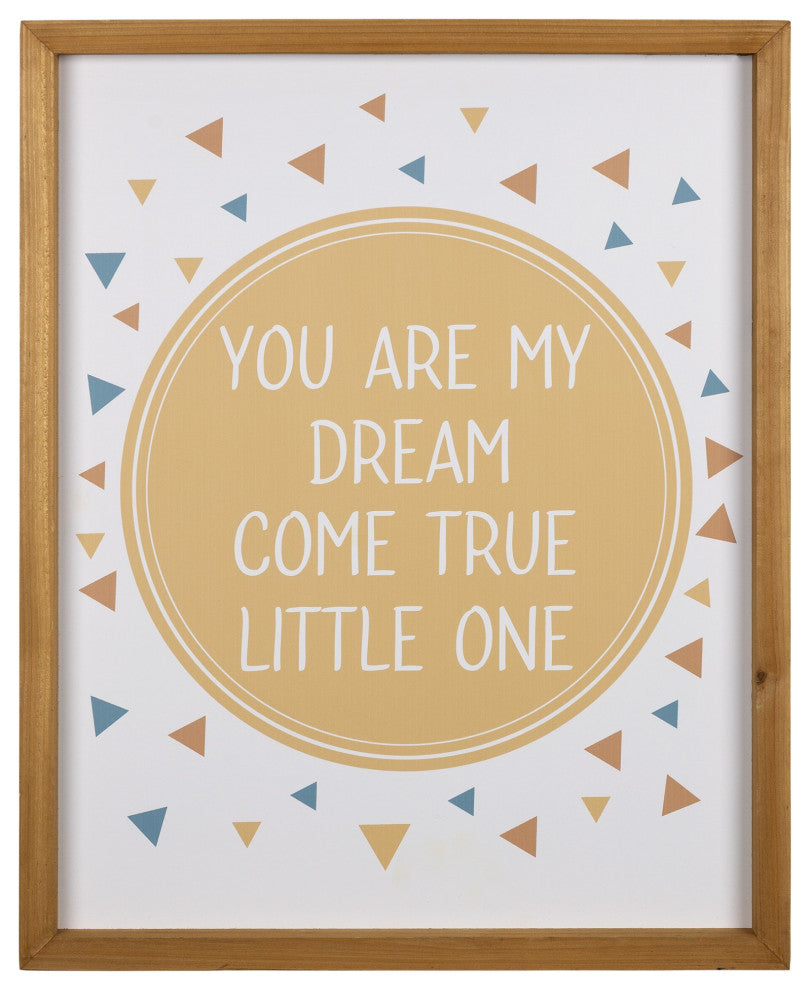 My Dream Come True Wooden Wall Art