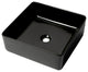 Alfi Brand Abc903-Bm Black Matte 16" Modern Square Above Mount Ceramic Sink