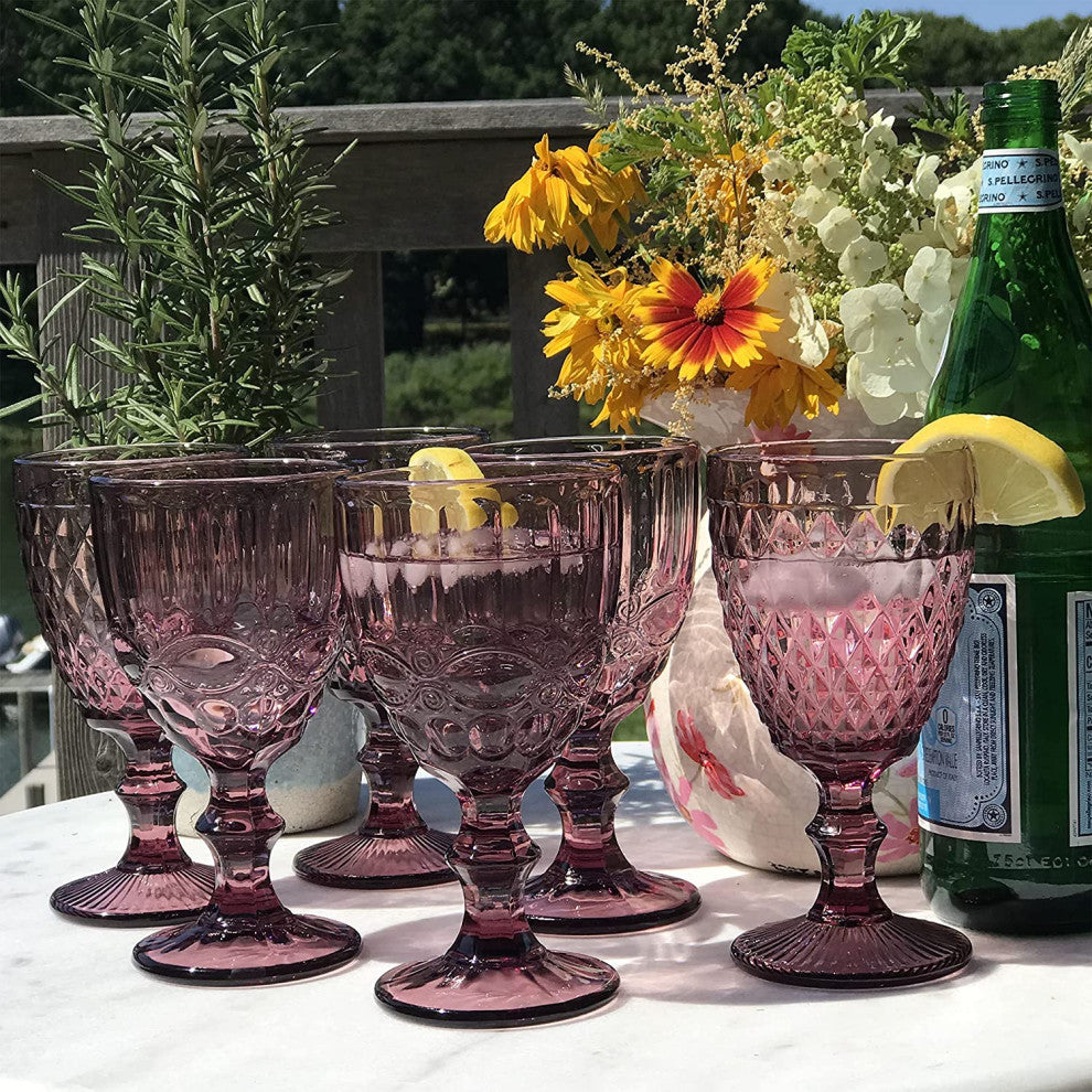 6 Piece Wine Goblet Set