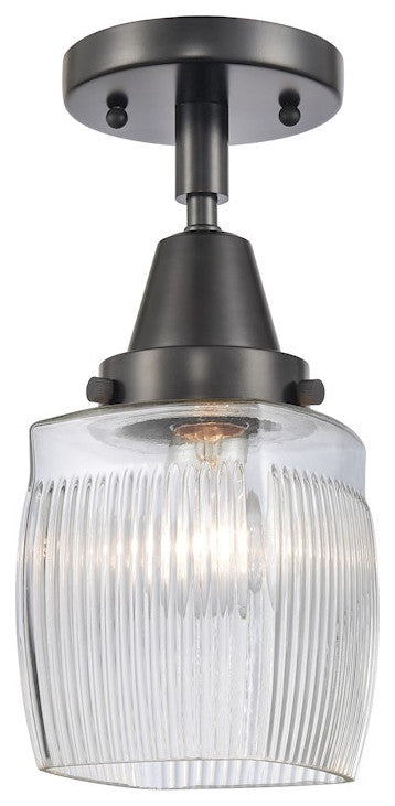 INNOVATIONS LIGHTING 447-1C-BK-G302 Colton Flush Mount