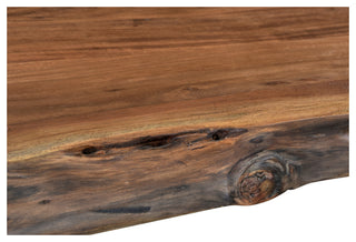 Bent Console Table Smoked