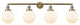 Innovations Lighting 215-Ab-S-G201-8 4 Light 44" Adjustable Bathroom Fixture
