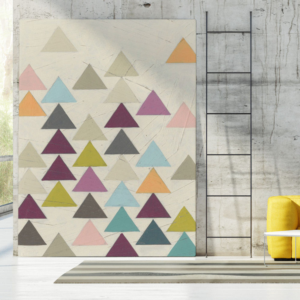 "Confetti Prism VIII" Fine Art Giant Canvas Print, 54"x72"