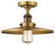 Innovations Lighting 517-1CH-BB-MFR-BB-12-LED 1 Light 12" Semi-Flush Mount