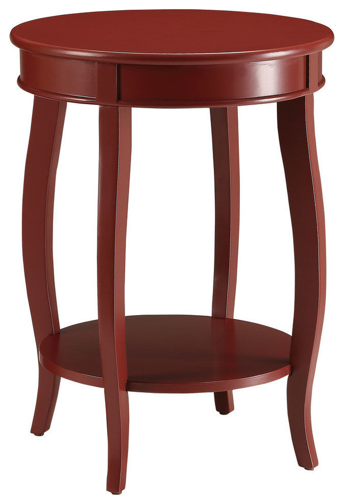 Aberta Side Table, Red
