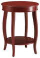 Aberta Side Table, Red