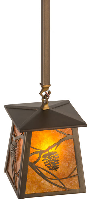 7Sq Whispering Pines Mini Pendant