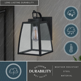 Granville 8" Outdoor Wall Light Oil Burnished Bronze