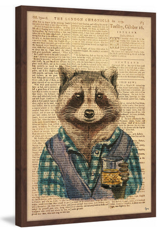 "Scotch Time II" Framed Painting Print, 24"x36"