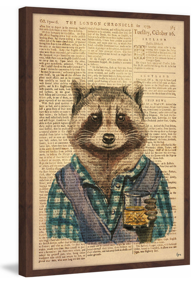 "Scotch Time II" Framed Painting Print, 24"x36"