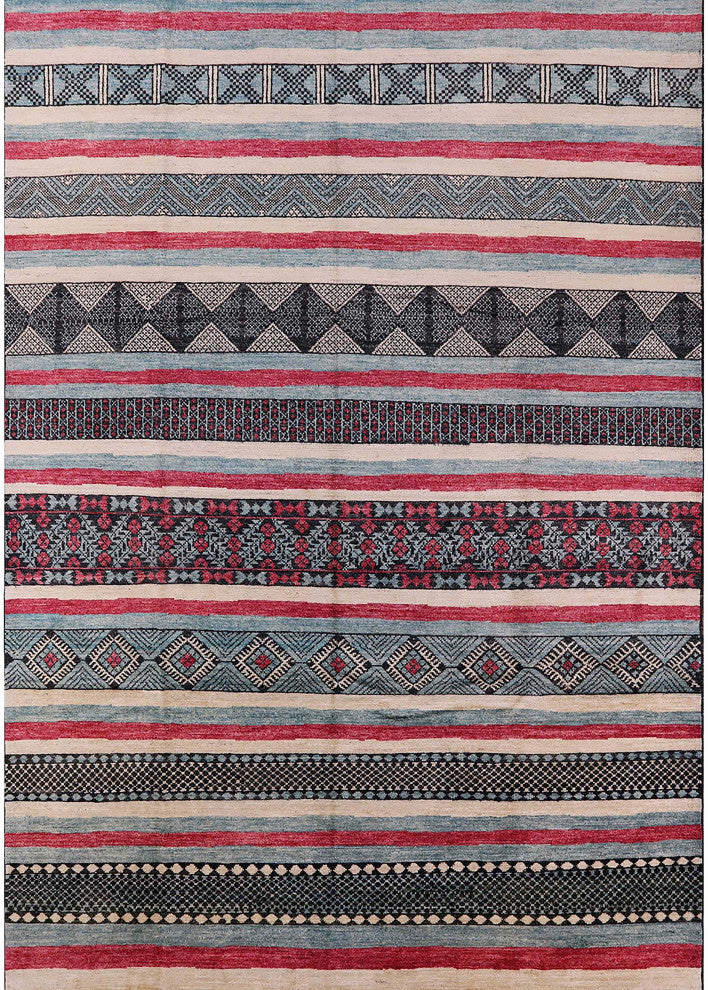 Ahgly Company Indoor Rectangle Mid-Century Modern Area Rugs, 2' x 4'