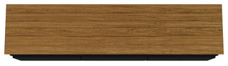 Yonkers 70.86 TV Stand in Black and Cinnamon