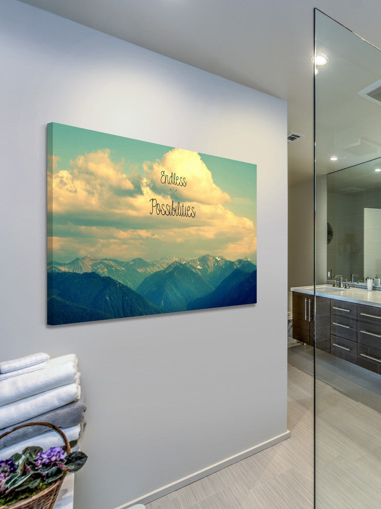 "Endless Possibilities" Painting Print on Wrapped Canvas
