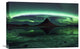 "Kirkjufell Aurora" Stretched Canvas Giclee by Philip Eaglesfield, 22x15"