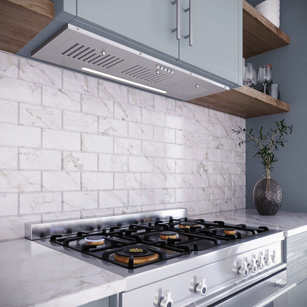Streamline 36" Melisurgo Convertible Insert Range Hood, Stainless Steel