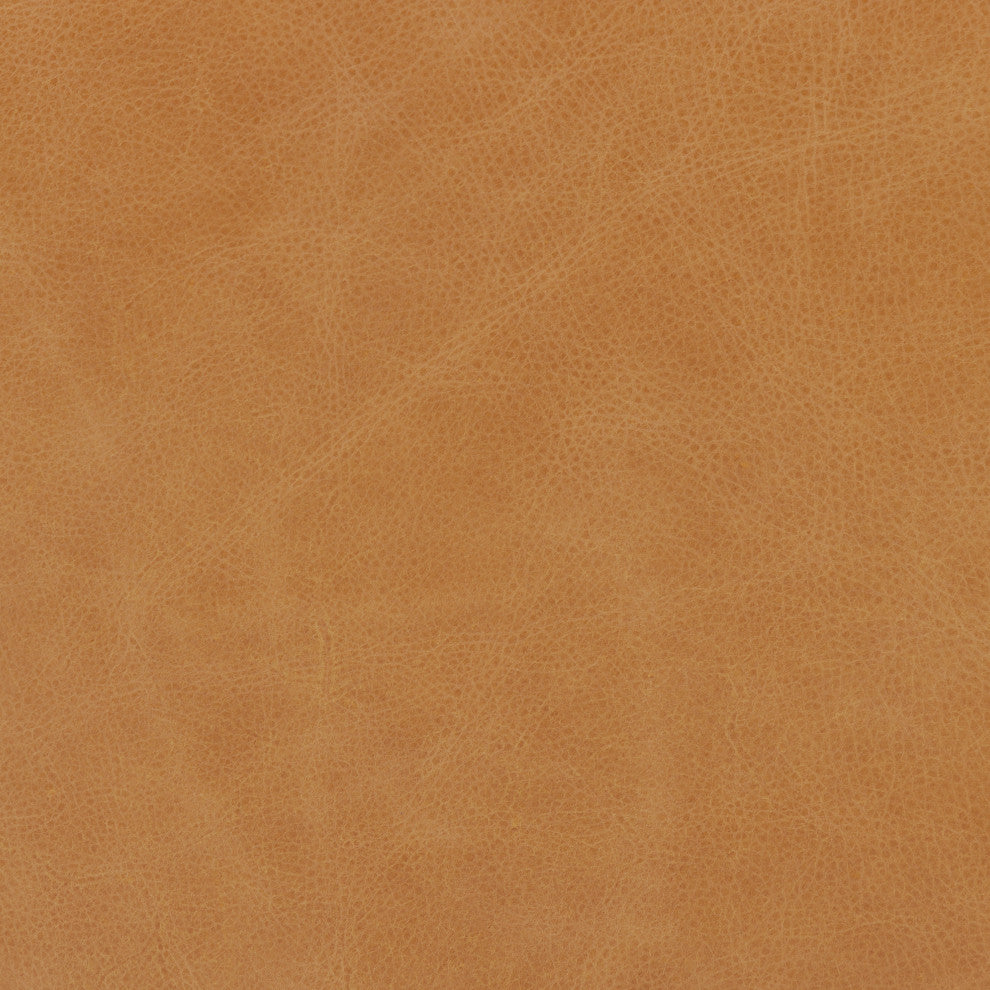 Sinclair Round Ottoman- Butterscotch