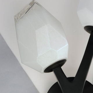 ET2 E32792-93 Blossom 2 Light 19" Tall LED Wall Sconce - Black