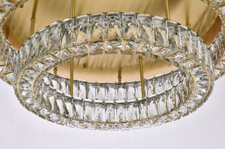 Modern Gold 2-Light Flush Mount