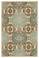 Safavieh Capri Cpr353A Beige, Blue Area Rug, 4'x6'
