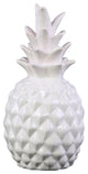 Ceramic Pineapple Figurine, White