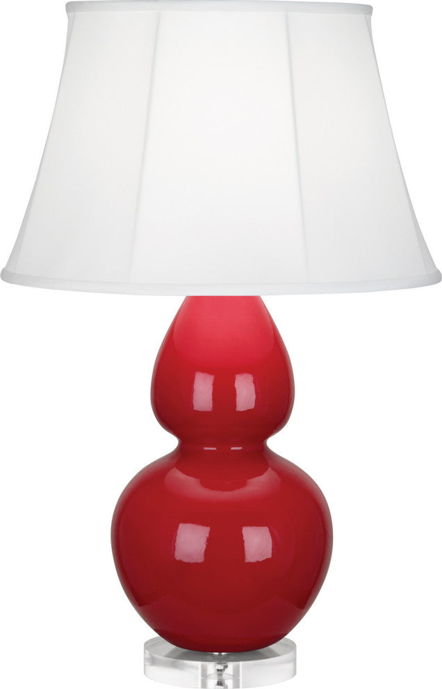 Robert Abbey RA-RR23 1-Light Table Lamp, Double Gourd