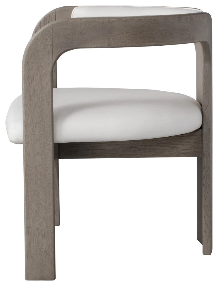 Sonder Living Hampstead Occasional Chair | Smoked Oak