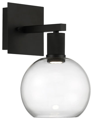 Access Lighting 63145LEDD/CLR Port Nine 13" Tall LED Wall Sconce - Matte Black