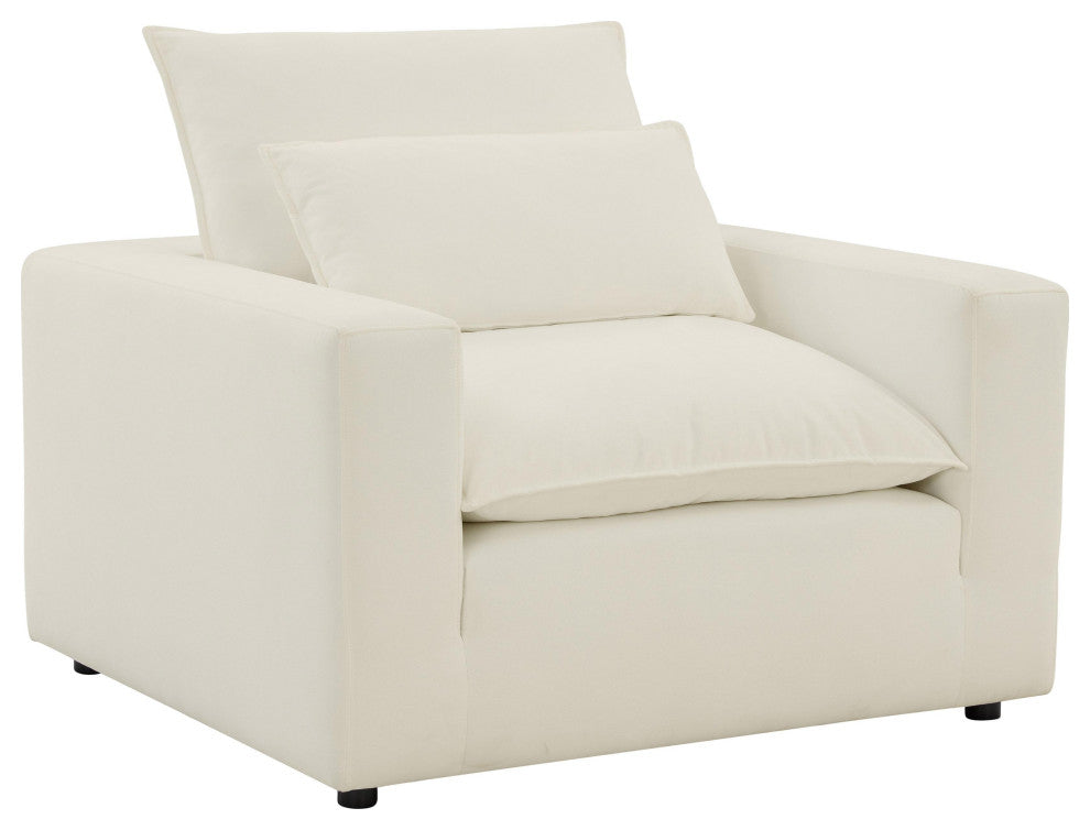 TOV Furniture Cali Natural Arm Chair