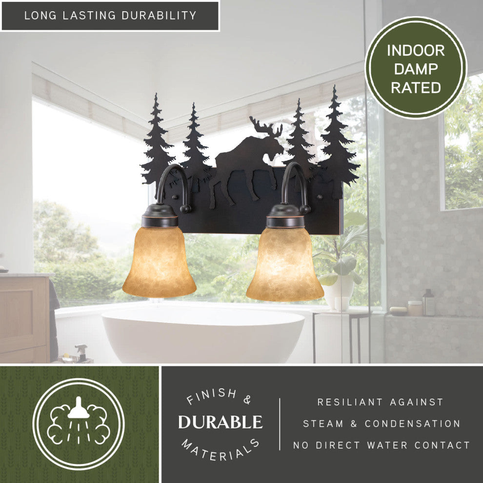 Yellowstone 2-Light Vanity