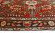 Fine Vintage Distressed Alburn Rust/Charcoal Runner, 3'4x16'10