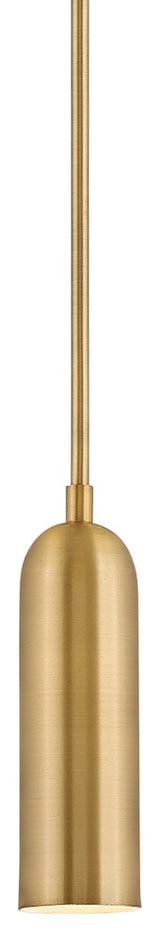 Hinkley Lighting 32377 Dax 2"W LED Mini Pendant - Heritage Brass