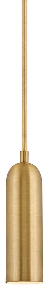 Hinkley Lighting 32377 Dax 2"W LED Mini Pendant - Heritage Brass