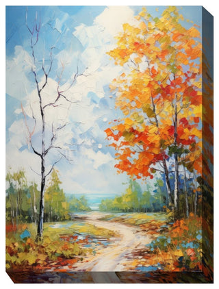 OU-89016 Going the Backway Outdoor Canvas Art