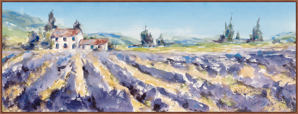 Lavender Rows, Giclee Reproduction Artwork