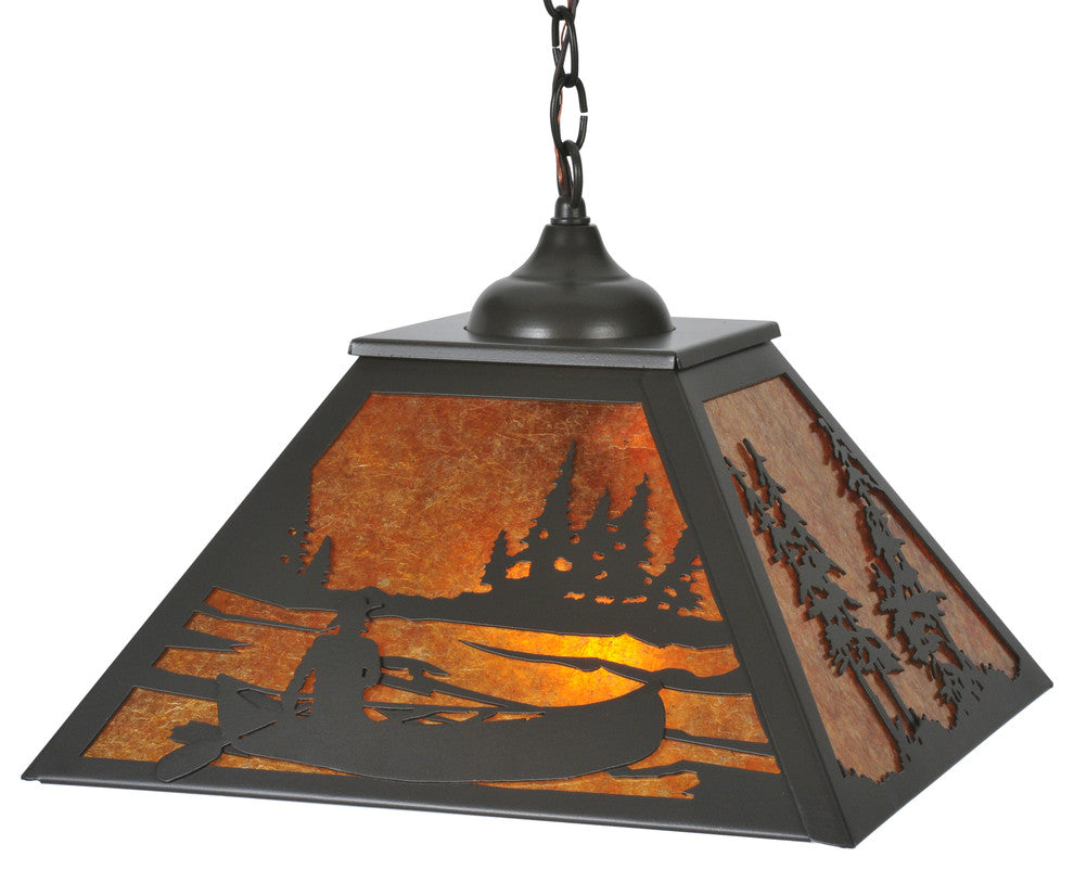 16Sq Canoe At Lake Pendant