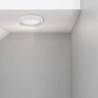11" Flush Mount Ceiling Light Integrated LED, White