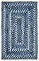 Homespice Decor Denim Jute Braided Rug 8' x 10' (Rectangle)