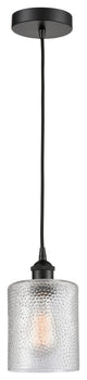 Innovations 616-1P-BK-G112-LED 1-Light Mini Pendant, Matte Black