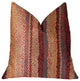 Red Cosmo Multicolor Luxury Throw Pillow, 12"x20"