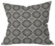 Holli Zollinger Shakami Black Outdoor Throw Pillow, Small