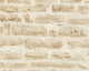 Textured Wallpaper Brick Rustic, 355802, Beige Cream, Sample