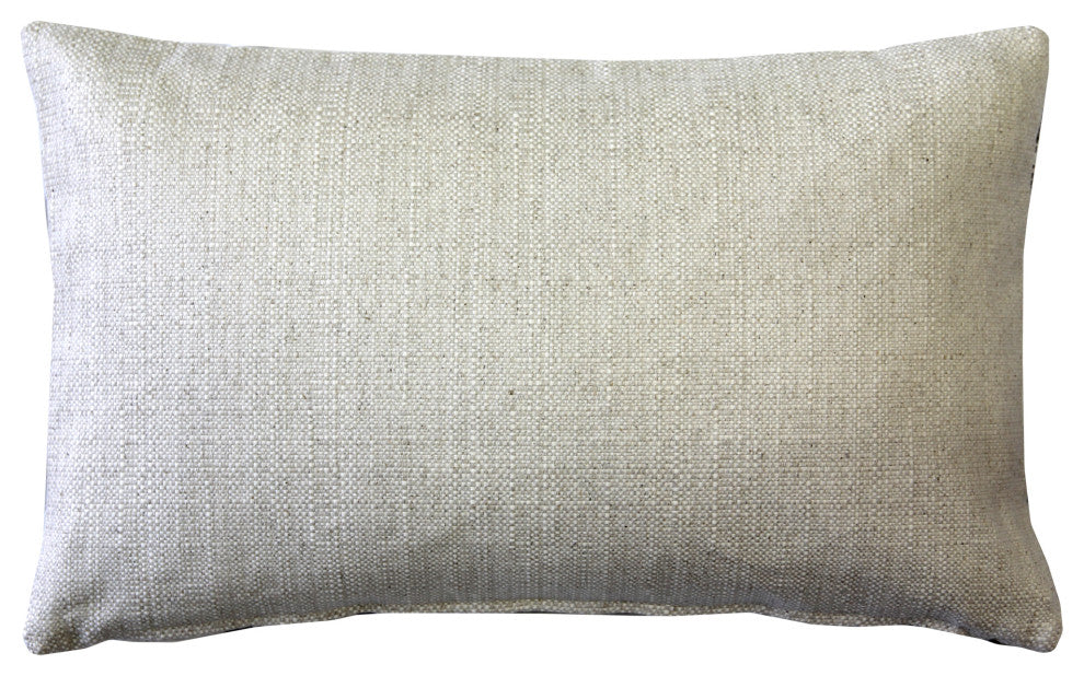 Calliope Green Damask Pattern Throw Pillow 12x20, with Polyfill Insert