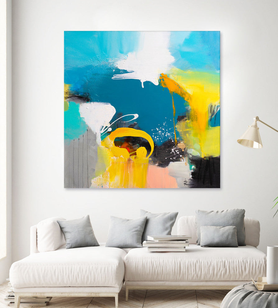 Sealife - 54 x 54 by Ira Ivanova