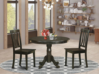 3 Pc Small Kitchen Table Set -Small Kitchen Table Set And 2 Dinette Chairs