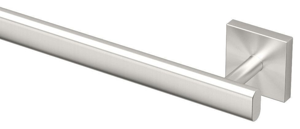 Gatco Elevate 5-Piece Bathroom Accessory Kit With Mirror, Satin Nickel