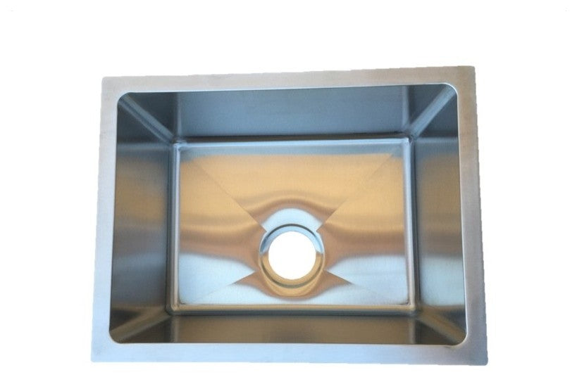 Starstar Undermout Kitchen Sink Single Bowl Stainless Steel 16 Gauge, 23x18