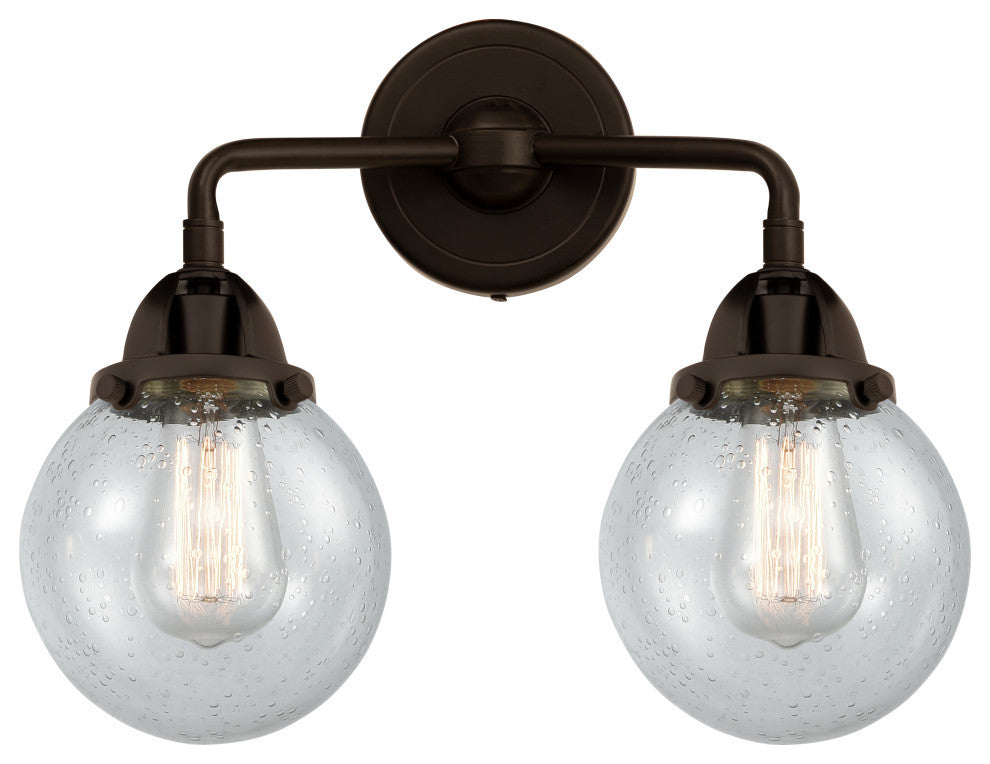 Beacon Bath Vanity Light, Oil Rubbed Bronze, Seedy, Seedy