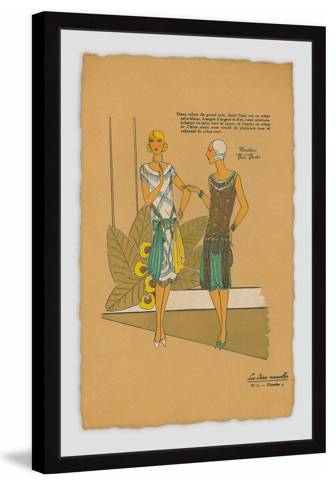 "Chatty Kathies" Framed Painting Print, 30"x45"