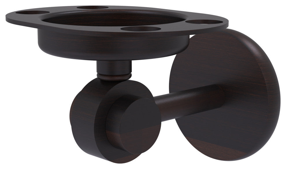 Satellite Orbit Two Toothbrush Holder, Venetian Bronze